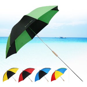29098-휴대용 파라솔 우산(색상선택)지름131cm/그늘막 차양막 물놀이 피서용품 바캉스 비치파라솔