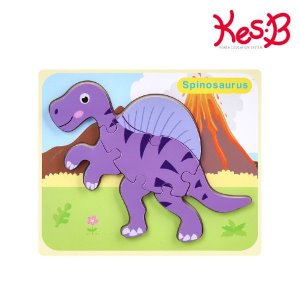 30395-[캐스B]튼튼 공룡퍼즐스피노사우루스(2118) 원목퍼즐 유아퍼즐